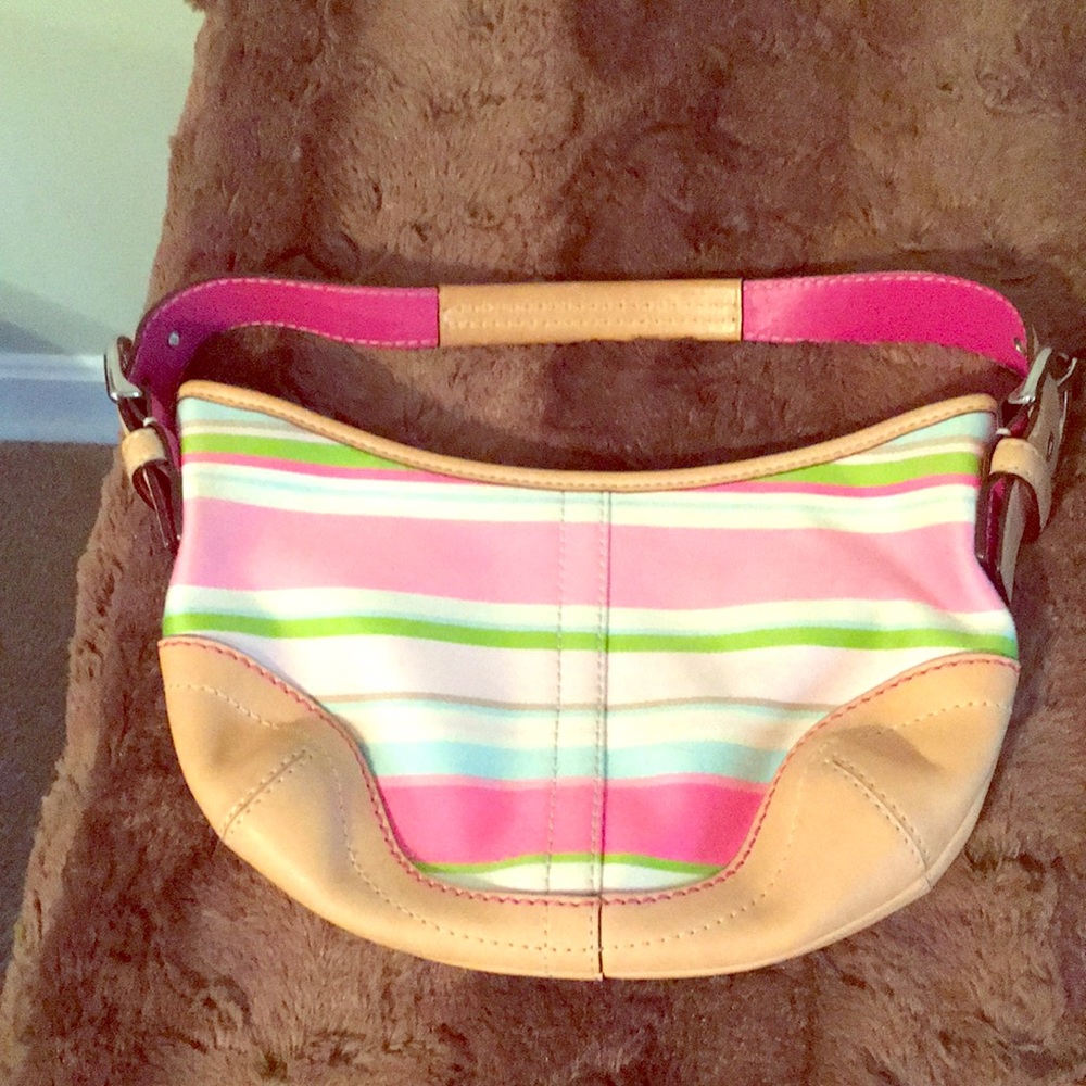 Coach over the shoulder purse